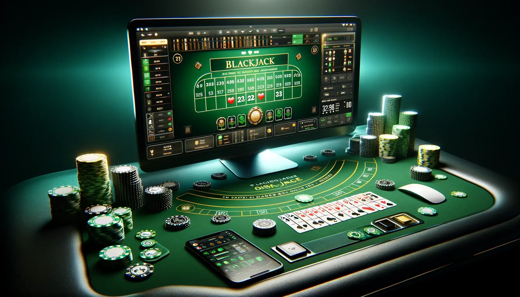 Power Up Blackjack Spiel